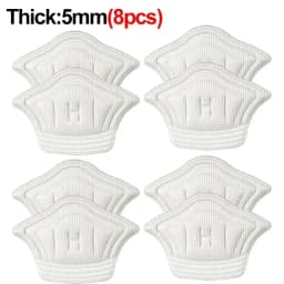 2/8pcs Insoles Patch Heel Pads Sport Shoes Adjustable Size Heel Pad Pain Relief Cushion Insert Insole Heel Protector Stickers