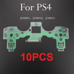 10Pcs Conductive Film Keypad Flex Cable PCB Buttons Ribbon Circuit Board For PS4 4 Pro Slim JDM JDS 001/011/030/040/050
