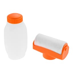Refillable Paint Roller Brush W/ 500ml Empty Bottles for Wall Restoration and Graffiti Refillable Portable Wall Paint Roller Kit