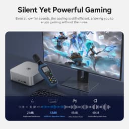 Beelink SER9 Pro Max AMD Ryzen 7 H255 24GB LPDDR5X RAM 1TB NVMe SSD Win 11 Ubuntu Type C Wifi6 BT5.2 Gaming PC SER9 HX370 HX470
