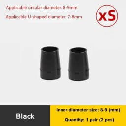 2Pcs Woman High Heels Shoe Covers Square TPU/PVC Material Soft Damping Heel Protector Non-slip Heel Protector
