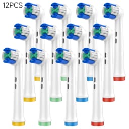 Compatible Branu Oral Electric Toothbrush Head 3709/D12/3756/3757B Replacement D100