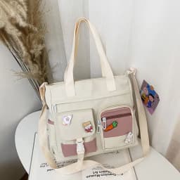 New Designer School Handbag Messeng Bag For Youth Teen Girls Tote Shoulder Bag Large Capacity Nylon Women Crossbody Bag Satchels
