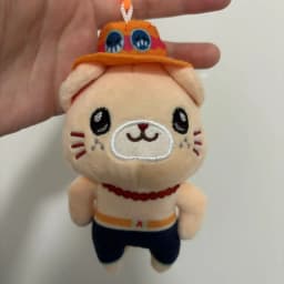 Anime One Piece Monkey D. Luffy Roronoa Zoro Sanji Ultraman Ace Sabo Plush Cat Keychain Pendant Cute Christmas Birthday Gift