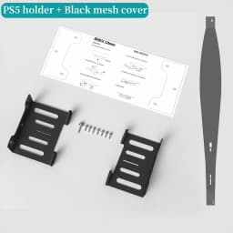 Under Desk Holder Stand for PS5 Disc&Digital Console Stealth Horizontal Mount Support Bracket Organizer Fast Delivery