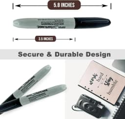 Creative Sight Secret Marker Pen Mini Hidden Safe Diversion Storage For Home Office Travel Hide Necklace Money Small Valuables