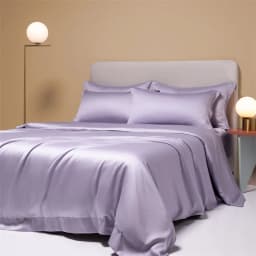 Luxury Bedding 100% Bamboo Duvet Cover 1PC Soild Colors Single Queen King Bed Cover Quilt Cover Soft Comfortable  Summer Cooling