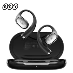 QCY Crossky R70 Open-Ear Wireless Headphones Hi-Res with LDAC OWS Earphones Bass Boost Bluetooth 6.0 Earhook Sport Earbuds 52Hrs