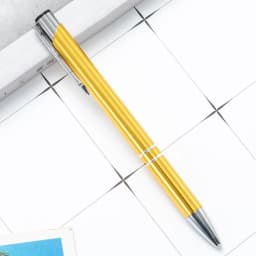 50Pcs/Lot Ballpoint Pen Black Blue Ink School Office Student Pen Free Customized Logo Name Text