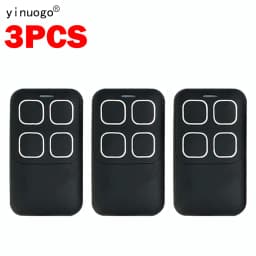 Garage Door Remote Control Duplicator 433.92MHz 868.3MHz Garage Door Command Opener Electric Gate Control For Fixed Rolling Code