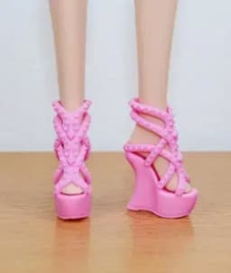 New styles Doll shoes high heel boots accessories flat shoes toy shoes for your 1/6 BB dolls A199