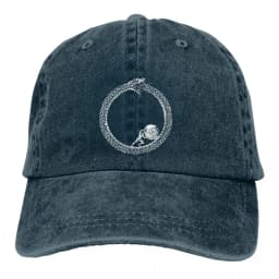 Sisyphus In An Ouroboros Snake Unisex Philosophy Existentialists Baseball Cap Men Hats Women Visor Protection Snapback Meme Caps