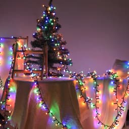 10M 5M DIY Round Ball Fairy String Lights EU Plug Outdoor Waterproof Christmas Garland Lights for Wedding Party Room Decor