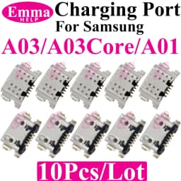 10Pcs Original Charging Port Connector for Samsung A15 A05S A25 A35 A55 A13 A04S A14 A23 A33 A24 A34 A54 A53 USB Charger Pin Plu