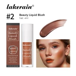 Beauty Liquid Blush Moisturizing Creamy Texture Waterproof Sweat-proof High Pigment Long-lasting Color Deeply Hydrating Blush