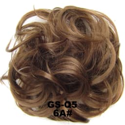 Zolin Synthetic Messy Curly Hair Bun Scrunchie Chignon Donut Elastic Rope Rubber Band Hair Bun Pad Updos Hairpiece