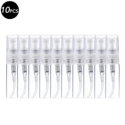 5/10Pcs 3ml 5ml 10ml Clear Mini Perfume Glass Bottle Empty Cosmetics Bottle Sample Test Tube Thin Glass Vials