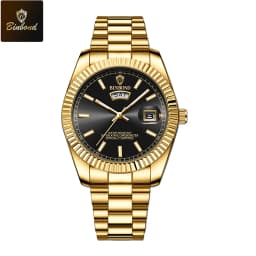 BINBOND Luxury Sport Wrist Watch For Man Waterproof Luminous Date Men Watch Quartz Stainless Steel Men's Watches Male Reloj