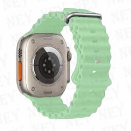 Ocean Band for Apple Watch Ultra 2 49mm 44mm 45mm 42mm 38/40/41mm silicone bracelet correa iwatch series 9 8 7 se 6 5 4 3 strap