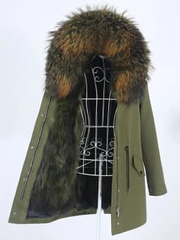 OFTBUY Winter Jacket Women Long Parka Real Fox Fur Coat Natural Raccoon Fur Collar Hood Thick Warm Streetwear Parkas New