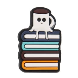 1pcs PVC Shoe Charms Folder Book Graduation School Bus Teacher Schoolbag Sandals Shoes Decoration Fit Wristbands Kid Party Gift