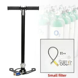 300bar 4 Stage High Pressure Air PCP Pump For Pcp Hunting 30mpa 4500psi Car Bicycle Refilling PCP Compressor