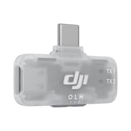 DJI Mic Series Mobile Receiver The Mobile Receiver of the DJI Mic Mini Series for DJI Mic 2 Mic 3 and DJI Mic Mini Transmitters