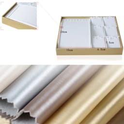 Organizer Case Jewellery Display Ring Tray Earring Holder Various Models Wholesale Luxury Gold White PU Necklace Jewelry