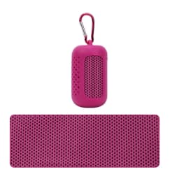 New Outdoor Cooling Sweater Towel (30x80cm) Quick Drying Fitness Towel Key Chain Creative Portable Mini Silicone Set Key Ring