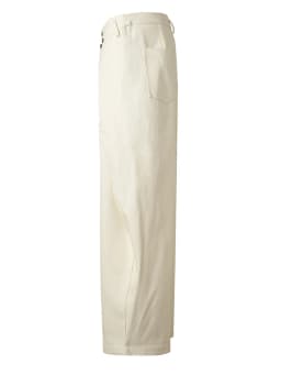 EAM High Waist Black Button Irregular Spliced Long Wide Leg Pants New Trousers Women Fashion Tide Spring Autumn 2026 CPG2744