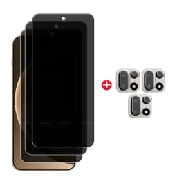 6in1 For Oneplus 15 Glass Oneplus 15 Tempered Glass Protective Privacy 9H Anti-Spy Glue Screen Protector Oneplus 15 Lens Glass