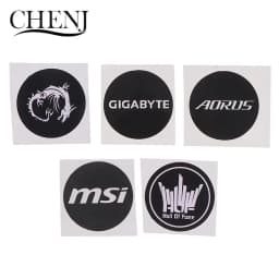 Power Supply 80plus Certification Computer Host Fan Sticker Exhaust Fans Label Chassis Fan Stickers Graphics Card Fans Sticker