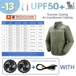 Summer 4 Fans Air Conditioning Cooling Vest Men Women Ultralight Outdoor Jacket Sun Protection Windbreaker Travel Fishing Sports