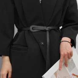 Punk Rivet Leather Double Thin Belt Women Men PU Black White Waist Strap Trendy Waistband Jeans Skirt Decoration