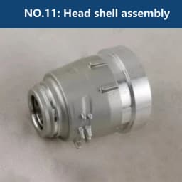 Original Makita Parts Switch Assembly Transfer Rod Hammer Box Assembly Stator For Makita DTD172 Rechargeable Impact Screwdriver