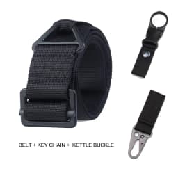 4.5CM Military Tactical Belt Nylon Belt Hook Loop Alloy Buckle High Quality Casual Combat Belt Men Women Training Belt AF101