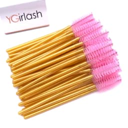 50/10 PCS/Pack Disposable Eyelash Swab Mini Individual Lash Applicators Mascara Brush Eyelashes Extension For Maquillaje Makeup