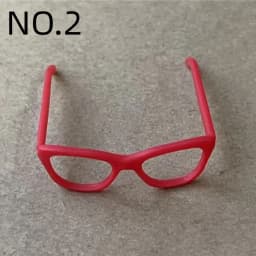 Candy Color 1/6 Doll Glasses Handrings DIY Doll Dressing Accessories Original Doll Decorations Part for Doll Making