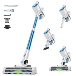 Honki 78KPa Powerful Cordless Vacuum Cleaner LED Display 45Mins Self Standing Stick Vacuum 1.5L Large Dust Cup for Pet Hair Carpet Floor