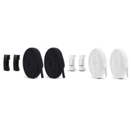 No Tie Shoe Laces Press Lock Shoelaces Without Ties Elastic Laces Locking Without Detachment 8mm Widened Flat Shoelace for Shoes