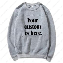 2026 Custom Sweatshirt Text Hoodies Student Casual Custom Printed Text DIY Hooded Custom Personalized Hoodie Men Clothing