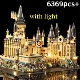 2025 DIY Creative Medieval Magic Movie Castle School Micro Bricks Architecture Palace Model Birthday Christmas Halloween gifts