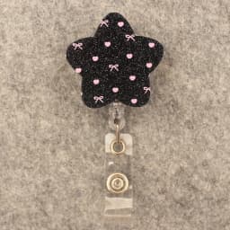 Star Bows Hearts Style Retractable Card Holder Badge Reel Nurse Exhibition Enfermera Girl And Boy Name Card