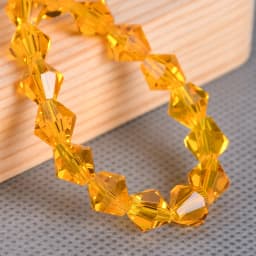 2mm 3mm 4mm 6mm 8mm Bicone Faceted Crystal Glass Loose Spacer Beads Wholesale Lot For Jewelry Making DIY Crafts Findings
