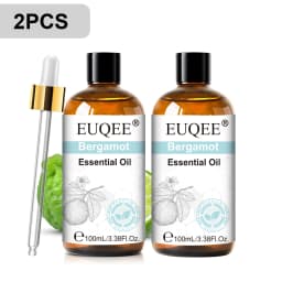 EUQEE 3.38FI.Oz. Aromatherapy Essential Oil For Reed Diffuser Humidifier-100ml Vanilla Lavender Cinnamon Lemon Essential Oils