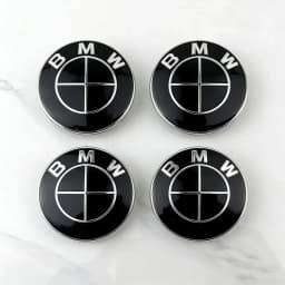 Car 68mm 56mm Wheel Center Caps Emblem Badge 50th Accessories For BMW E39 E46 E90 E60 E87 E53 F10 F20 F30 M X3 X5 X6