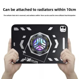 Hollow Heat Dissipation Gaming Tablet Sleeve TPU Full Protective Cover for iPad Air 11in Pro11 iPad10th11th12th iPad Mini7 Mini6