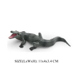 Realistic Plastic Alligator Sarcosuchus Boar Croc Crocodile Wild Animal Model Toy Figurines Party Favors Cake Toppers For Kids