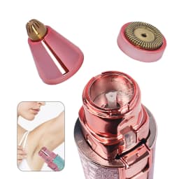 2 in 1 Portable Eyebrow Trimmer Body Face Lip Epilator Rechargeable Mini Painless Hair Remove Razor Shave Electric Epilator
