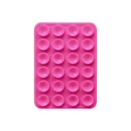 Double-Sided Suction Cup Phone Mount, Silicone Suction Phone Case Adhesive Sticky Phone Grip Hands-Free Phone Grip Phone Stand